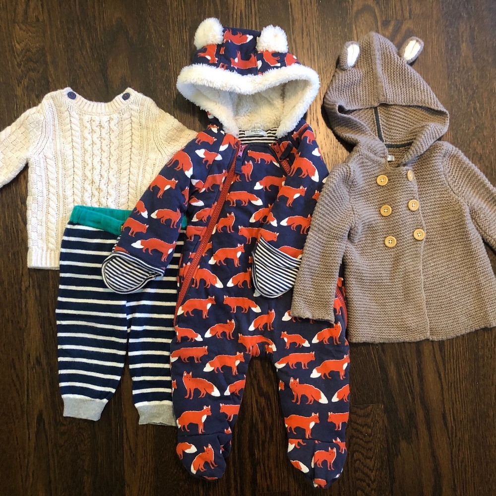 6-12M Boy Baby Boden Winter Collection